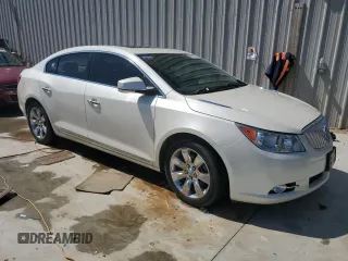 2010 Buick LaCrosse CXL with VIN 1G4GC5EG3AF172378, listed as a Copart auction lot 48846235 with 124,253 mi miles and Salvage Title. Bid and sale history available at DreamBid. Image 4.