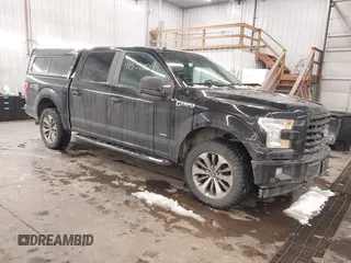 2017 Ford F-150 XL with VIN 1FTEW1EP4HKC55086, listed as a IAAI auction lot 41539029 with 140,242 mi miles. Bid and sale history available at carsss.com. Image 1.