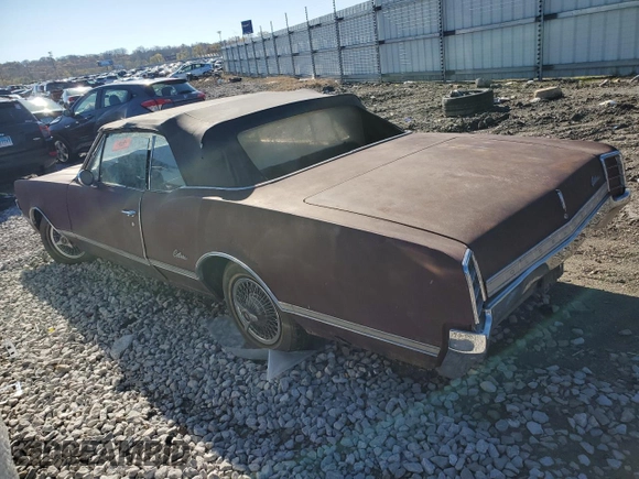 1966 Oldsmobile Cutlass z VIN 338676M278597, wystawiony jako Copart lot #79270784 z przebiegiem 66 981 mil mil oraz Tytuł czysty. Historia ofert i sprzedaży dostępna na DreamBid. Obrazek 2.