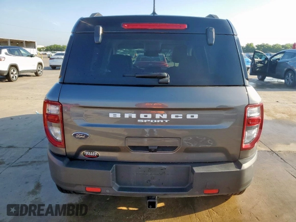 2022 Ford Bronco Sport Outer Banks with VIN 3FMCR9C69NRE05347, listed as a Copart auction lot 57621345 with 49,932 mi miles and Salvage title. Bid and sale history available at DreamBid. Image 6.