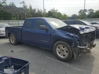 2014 Chevrolet Silverado 1500 Work Truck with VIN 1GCRCPEH9EZ251768, listed as a Copart auction lot 52595085 with 166,802 mi miles and Salvage Title. Bid and sale history available at DreamBid. Image 4.