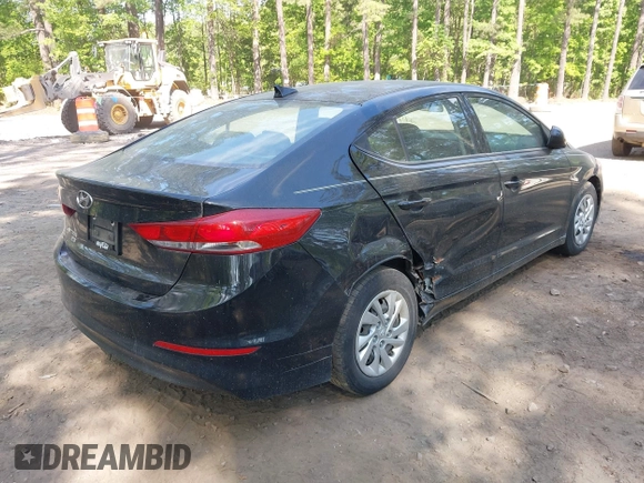 2017 Hyundai Elantra SE with VIN 5NPD74LF6HH050596, listed as a IAAI auction lot 42102194 with 90,489 mi miles and . Bid and sale history available at DreamBid. Image 4.