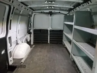 2017 GMC Savana Cargo Van with VIN 1GTW7AFF6H1180162, listed as a Copart auction lot 50940005 with 188,413 mi miles and Clean Title. Bid and sale history available at carsss.com. Image 10.