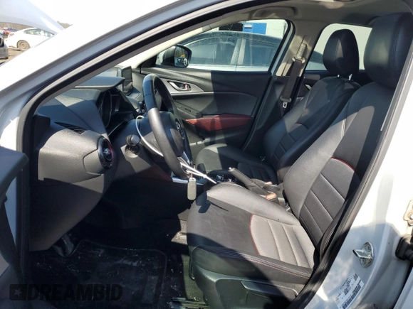 2017 Mazda CX-3 Touring with VIN JM1DKFC76H0176120, listed as a Copart auction lot 47482735 with 119,621 mi miles and Salvage Title. Bid and sale history available at carsss.com. Image 7.