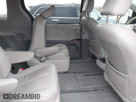 2013 Toyota Sienna XLE with VIN 5TDDK3DC7DS056599, listed as a IAAI auction lot 41736510 with 120,230 mi miles and . Bid and sale history available at DreamBid. Image 8.