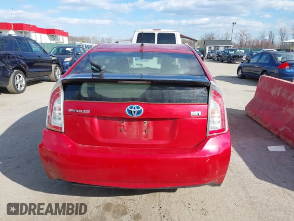 2013 Toyota Prius One with VIN JTDKN3DU0D1639195, listed as a IAAI auction lot 41887377 with 253,934 mi miles and . Bid and sale history available at carsss.com. Image 16.