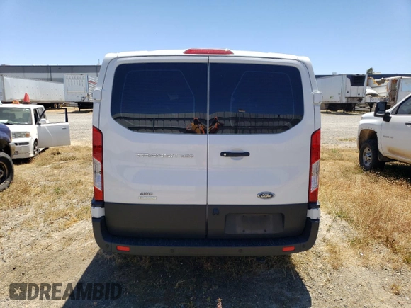 2022 Ford Transit Passenger XL with VIN 1FBAX9YG3NKA59727, listed as a Copart auction lot 57765794 with 21,845 mi miles and Salvage Title. Bid and sale history available at DreamBid. Image 6.