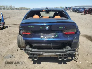 2022 BMW M3 Competition xDrive with VIN WBS43AY05NFL68593, listed as a Copart auction lot 53489645 with 44,039 mi miles and Salvage title. Bid and sale history available at DreamBid. Image 6.