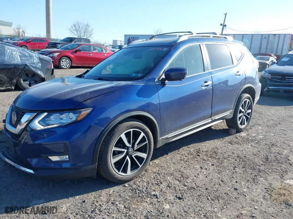 2019 Nissan Rogue S with VIN 5N1AT2MV7KC718316, listed as a IAAI auction lot 41695670 with 75,330 mi miles. Bid and sale history available at carsss.com. Image 17.