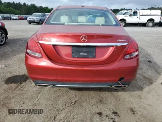 2018 Mercedes-Benz C 300 with VIN 55SWF4KB2JU270301, listed as a Copart auction lot 63283665 with 71,321 mi miles and Salvage title. Bid and sale history available at DreamBid. Image 6.