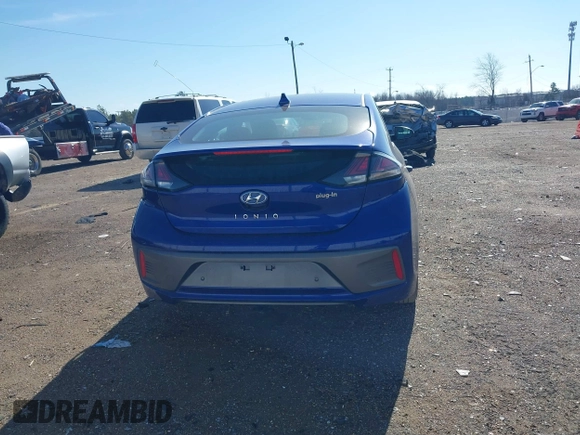 2022 Hyundai Ioniq Limited with VIN KMHCX5LD5NU265674, listed as a IAAI auction lot 41456208 with 30,438 mi miles and . Bid and sale history available at DreamBid. Image 16.