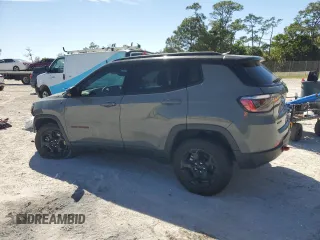 2024 Jeep Compass Trailhawk с VIN 3C4NJDDNXRT590322, выставлен на аукционе Copart как лот 47870985 с пробегом 13 232 миль миль и Списание • Salvage title. История ставок и продаж доступна на DreamBid. Изображение 2.
