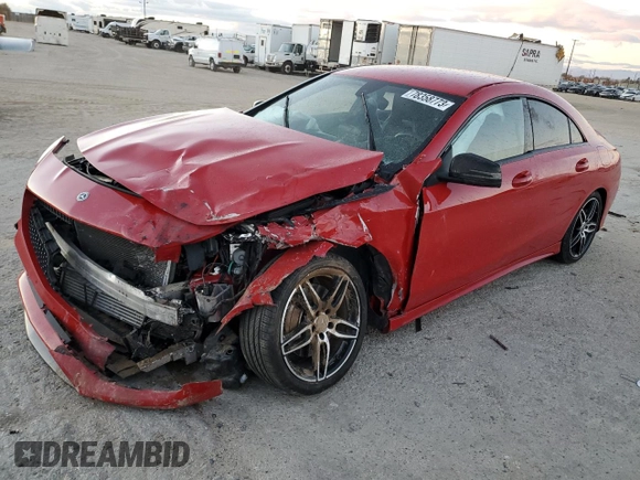 2019 Mercedes-Benz CLA 250 with VIN WDDSJ4EB3KN700629, listed as a Copart auction lot 78358773 with 29,940 mi miles and . Bid and sale history available at DreamBid. Image 1.