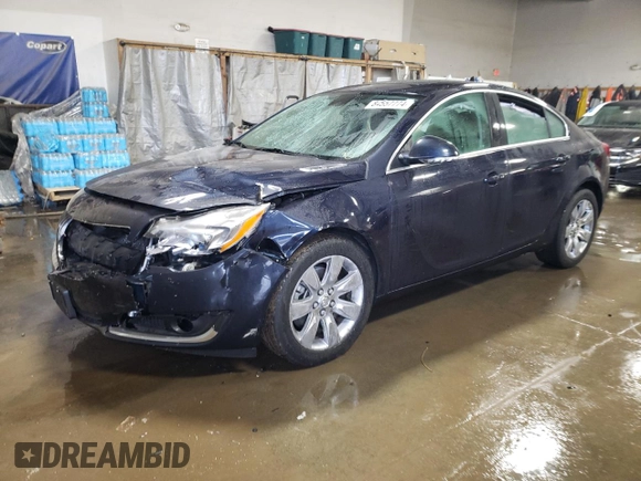 2017 Buick Regal Premium II with VIN 2G4GR5GX1H9134114, listed as a Copart auction lot 84557774 with 69,349 mi miles and Salvage Title. Bid and sale history available at carsss.com. Image 1.
