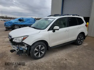 2017 Subaru Forester Limited with VIN JF2SJAJC2HH540761, listed as a Copart auction lot 47797175 with 104,471 mi miles and Salvage Title. Bid and sale history available at carsss.com. Image 1.