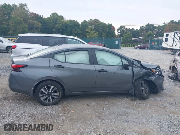 2024 Nissan Versa S with VIN 3N1CN8DV4RL831278, listed as a IAAI auction lot 40341027 with 2,123 mi miles and . Bid and sale history available at DreamBid. Image 13.