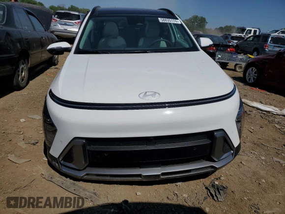 2024 Hyundai Kona Limited with VIN KM8HECA38RU123397, listed as a Copart auction lot 58835174 with 1,225 mi miles and Salvage Title. Bid and sale history available at DreamBid. Image 5.