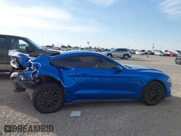 2019 Ford Mustang EcoBoost with VIN 1FA6P8THXK5185806, listed as a IAAI auction lot 42347754 with 18,920 mi miles and . Bid and sale history available at DreamBid. Image 13.