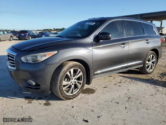 2014 Infiniti QX60 Hybrid with VIN 5N1CL0MNXEC513431, listed as a Copart auction lot 85821954 with NaN miles and Clean Title. Bid and sale history available at carsss.com. Image 1.