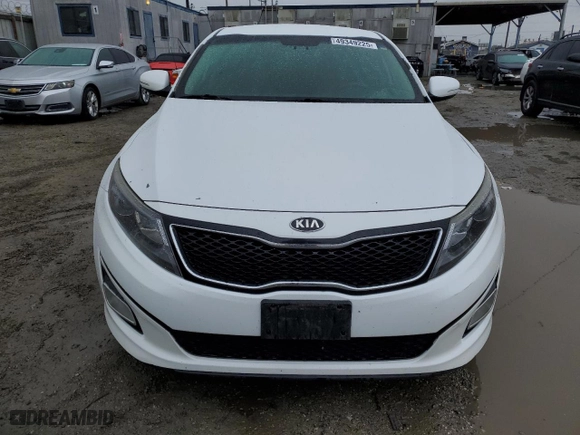 2015 Kia Optima LX with VIN 5XXGM4A77FG392388, listed as a Copart auction lot 49349225 with NaN miles and Salvage Title. Bid and sale history available at carsss.com. Image 5.