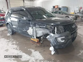 2017 Ford Explorer Sport with VIN 1FM5K8GT4HGD88332, listed as a IAAI auction lot 42361932 with 87,325 mi miles and . Bid and sale history available at DreamBid. Image 1.
