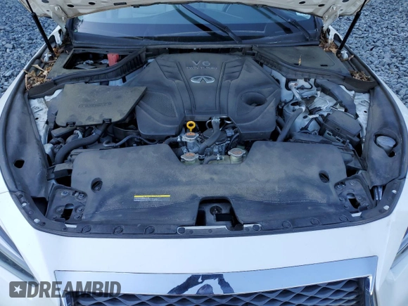 2019 Infiniti Q50 Luxe с VIN JN1EV7AR6KM558527, выставлен на аукционе Copart как лот 57561275 с пробегом 67 773 миль миль и Списание • Salvage title. История ставок и продаж доступна на DreamBid. Изображение 11.