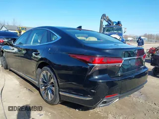 2018 Lexus LS 500 with VIN JTHC5LFF1J5004489, listed as a IAAI auction lot 41986153 with 95,625 mi miles and . Bid and sale history available at DreamBid. Image 3.