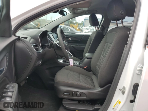 2021 Chevrolet Equinox LT with VIN 2GNAXUEV5M6127021, listed as a Copart auction lot 69222764 with 75,867 mi miles and Salvage Title. Bid and sale history available at DreamBid. Image 7.