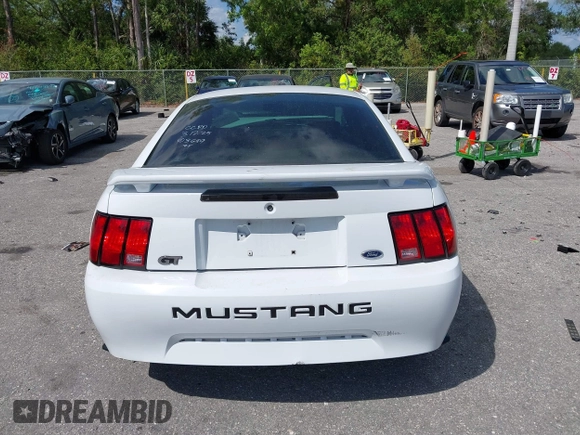 2004 Ford Mustang Standard with VIN 1FAFP40404F103699, listed as a IAAI auction lot 41804765 with 193,986 mi miles. Bid and sale history available at carsss.com. Image 16.