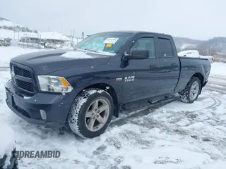 2018 Ram 1500 Express with VIN 1C6RR7FT8JS198377, listed as a IAAI auction lot 41211584 with 74,108 mi miles. Bid and sale history available at carsss.com. Image 2.