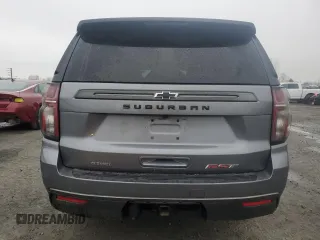 2021 Chevrolet Suburban RST with VIN 1GNSKEKT0MR457391, listed as a Copart auction lot 44628355 with 36,813 mi miles and Salvage Title. Bid and sale history available at carsss.com. Image 6.