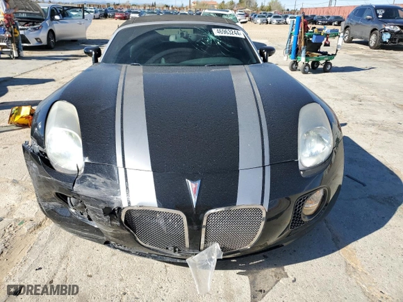 2008 Pontiac Solstice GXP with VIN 1G2MG35X18Y104728, listed as a Copart auction lot 46963244 with 40,889 mi miles and Non Repairable. Bid and sale history available at carsss.com. Image 5.