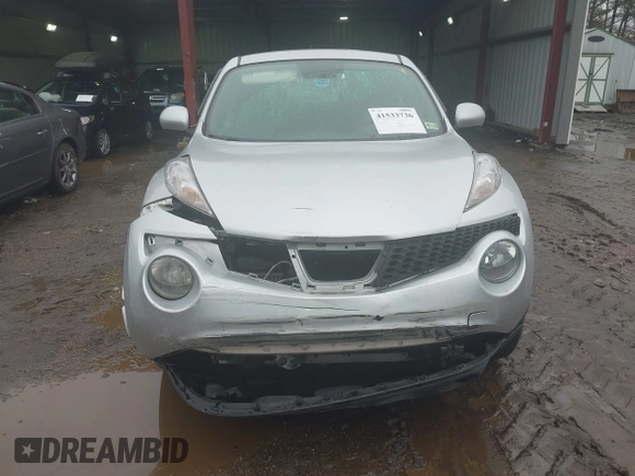 2014 Nissan Juke S with VIN JN8AF5MR6ET354169, listed as a IAAI auction lot 41533736 with 1 mi miles. Bid and sale history available at carsss.com. Image 12.