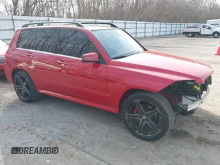 2013 Mercedes-Benz GLK with VIN WDCGG8JB4DF978779, listed as a IAAI auction lot 41797866 with 227,070 mi miles. Bid and sale history available at carsss.com. Image 1.