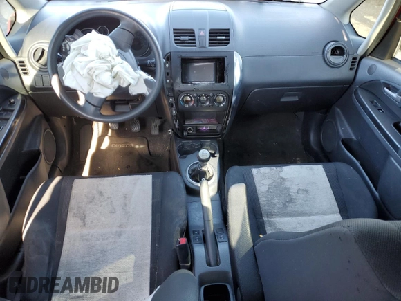2012 Suzuki SX4 LE with VIN JS2YC5A33C6300431, listed as a Copart auction lot 41534385 with Not Provided miles and Salvage Title. Bid and sale history available at carsss.com. Image 8.