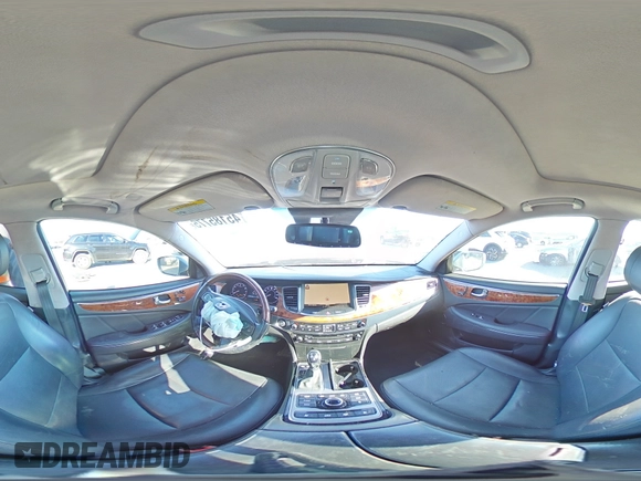 2014 Hyundai Equus Ultimate z VIN KMHGH4JH9EU084219, wystawiony jako Copart lot #45185775 z przebiegiem 89 885 mil mil oraz Szkoda całkowita • Salvage title. Historia ofert i sprzedaży dostępna na DreamBid. Obrazek 13.