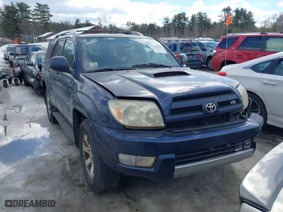 2005 Toyota 4Runner SR5 with VIN JTEBT14R958027944, listed as a IAAI auction lot 41664117 with NaN miles. Bid and sale history available at carsss.com. Image 12.