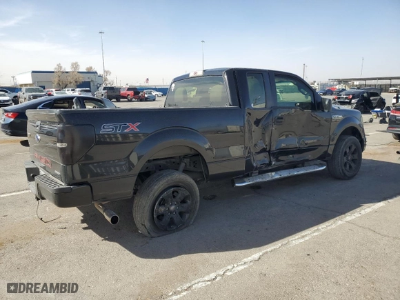 2014 Ford F-150 XL with VIN 1FTEX1CMXEFD08853, listed as a Copart auction lot 49255355 with 175,355 mi miles and Salvage Title. Bid and sale history available at carsss.com. Image 3.