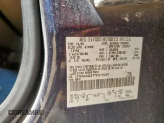 2000 Ford Excursion Limited с VIN 1FMNU42S1YED19451, выставлен на аукционе Copart как лот 65388445 с пробегом 292 612 миль миль и Чистый • Clean title. История ставок и продаж доступна на DreamBid. Изображение 14.
