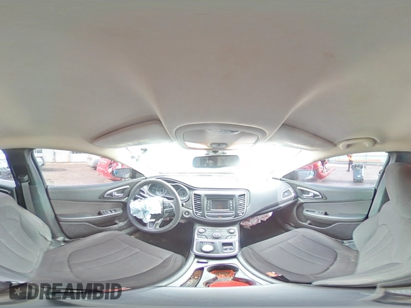 2015 Chrysler 200 Limited with VIN 1C3CCCAB7FN697835, listed as a Copart auction lot 46066835 with 141,085 mi miles and Non repairable. Bid and sale history available at DreamBid. Image 12.