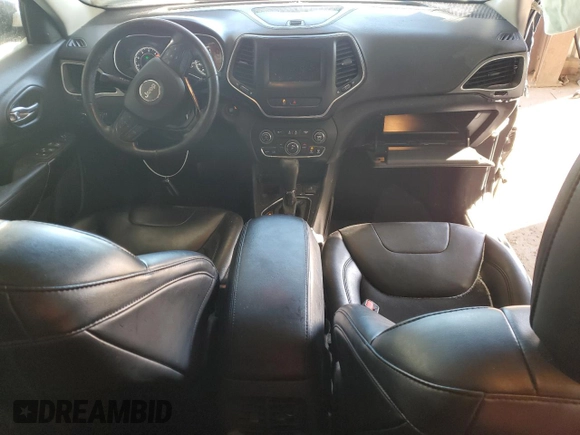 2021 Jeep Cherokee Altitude with VIN 1C4PJLLB2MD187590, listed as a Copart auction lot 88311945 with 49,253 mi miles and Salvage Title. Bid and sale history available at carsss.com. Image 8.