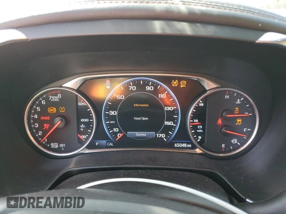 2020 Chevrolet Blazer Premier with VIN 3GNKBFRS4LS697221, listed as a Copart auction lot 88692065 with 65,048 mi miles and Salvage title. Bid and sale history available at DreamBid. Image 9.