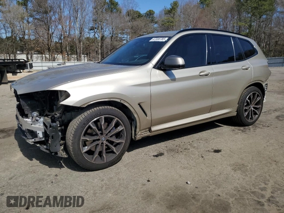 2020 BMW X3 M40i with VIN 5UXTY9C05LL304402, listed as a Copart auction lot 47358785 with 57,231 mi miles and Salvage Title. Bid and sale history available at DreamBid. Image 1.
