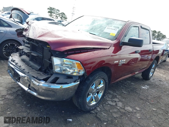 2020 Ram 1500 Classic Tradesman with VIN 3C6RR6KT3LG127730, listed as a IAAI auction lot 41576364 with 28,441 mi miles. Bid and sale history available at carsss.com. Image 17.