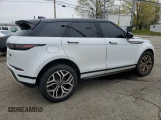 2020 Land Rover Range Rover Evoque First Edition with VIN SALZL2FX2LH063761, listed as a Copart auction lot 52583525 with 108,815 mi miles and Clean Title. Bid and sale history available at DreamBid. Image 3.