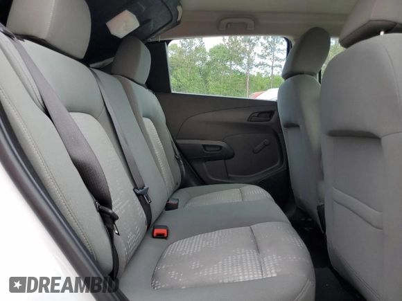 2016 Chevrolet Sonic LS with VIN 1G1JA6SH3G4167472, listed as a Copart auction lot 53457405 with 45,221 mi miles and Salvage title. Bid and sale history available at DreamBid. Image 10.