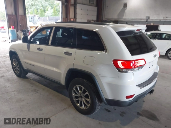 2014 Jeep Grand Cherokee Limited with VIN 1C4RJFBG6EC545840, listed as a IAAI auction lot 40142948 with 167,353 mi miles. Bid and sale history available at carsss.com. Image 3.