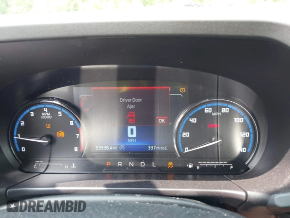2023 Ford Bronco Sport Outer Banks z VIN 3FMCR9C64PRD05448, wystawiony jako IAAI lot #42375732 z przebiegiem 53 538 mil mil oraz . Historia ofert i sprzedaży dostępna na DreamBid. Obrazek 7.