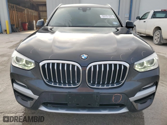 2019 BMW X3 sDrive30i with VIN 5UXTR7C58KLF29363, listed as a Copart auction lot 53701325 with 97,346 mi miles and Salvage Title. Bid and sale history available at carsss.com. Image 5.