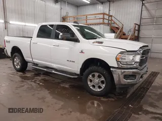 2020 Ram 2500 Big Horn with VIN 3C6UR5DL1LG185353, listed as a IAAI auction lot 41450566 with 73,123 mi miles. Bid and sale history available at carsss.com. Image 1.